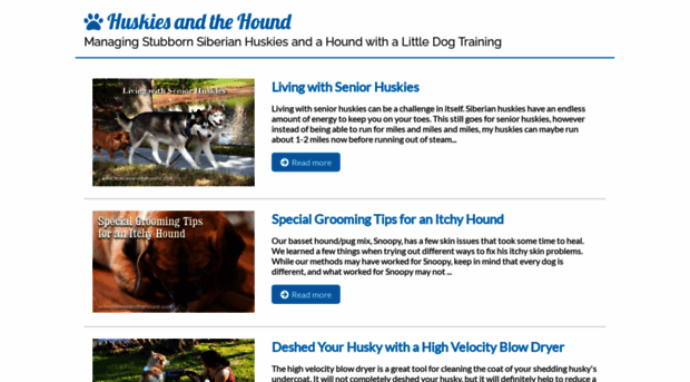 huskiesandthehound.com