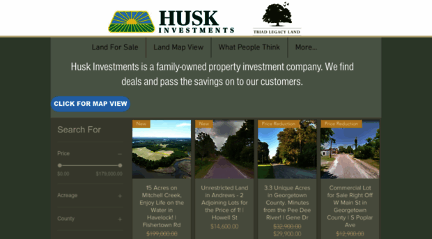 huskinvestments.com