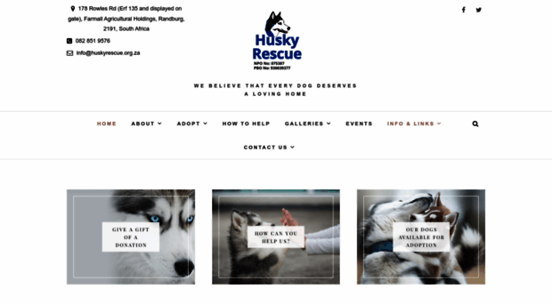 huskyrescue.org.za