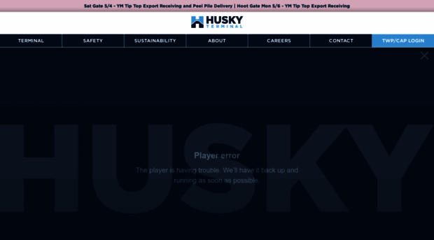 huskyterminal.com