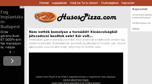 husospizza.com