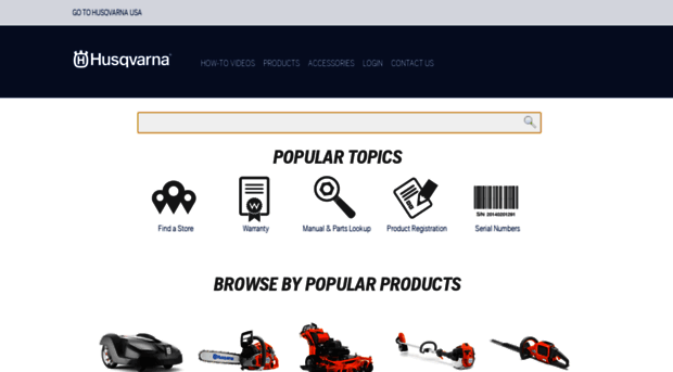 husqvarna.custhelp.com