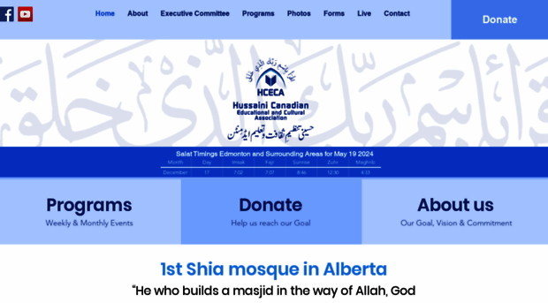 hussainiedmonton.com