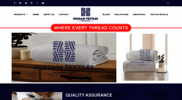 hussaintextiles.com