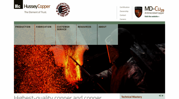 husseycopper.com