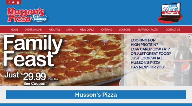 hussonspizza.com