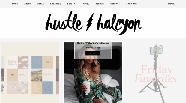 hustleandhalcyon.com