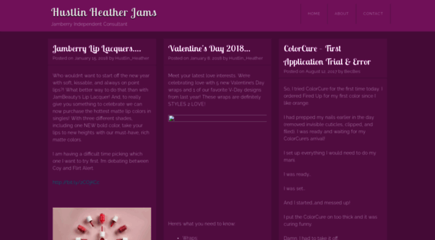 hustlinheatherjams.wordpress.com