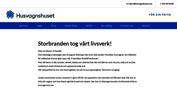 husvagnshuset.com