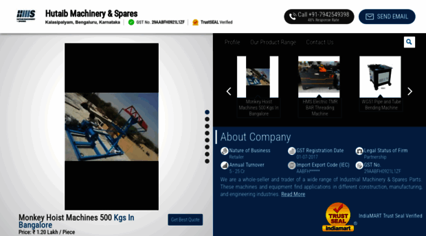 hutaibmachineryspares.com