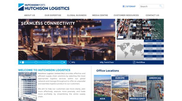 hutchisonlogistics.com