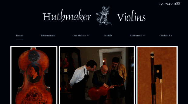 huthmakerviolins.com