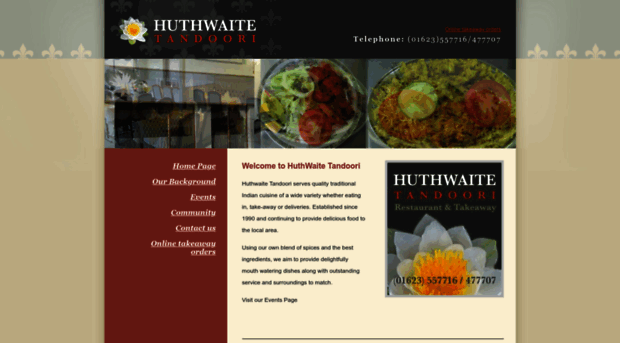 huthwaitetandoori.co.uk