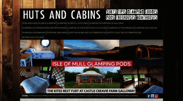 hutsandcabins.co.uk