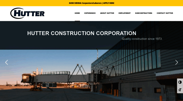 hutterconstruction.com