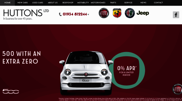 huttons-fiat.co.uk