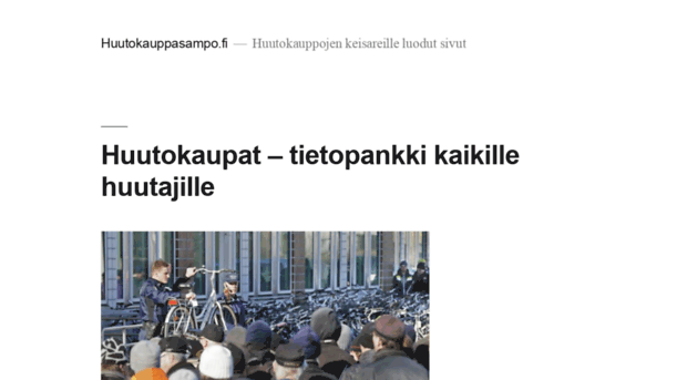 huutokauppasampo.fi