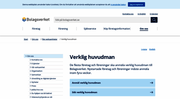 huvudman.bolagsverket.se