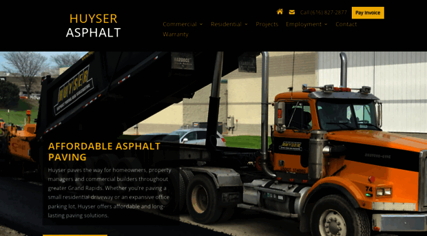 huyserasphalt.com