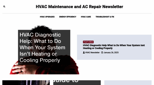 hvacmaintenanceandacrepairnewsletter.com