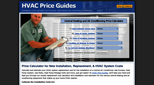 hvacpriceguides.com