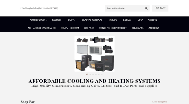 hvacsurplussales.com