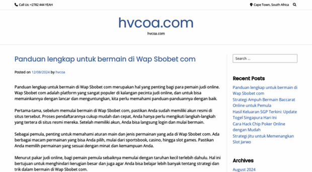 hvcoa.com