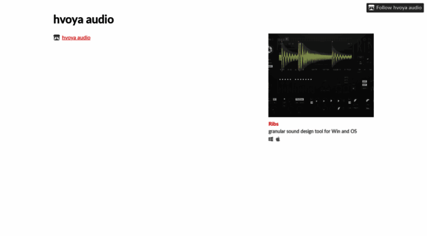 hvoyaaudio.itch.io