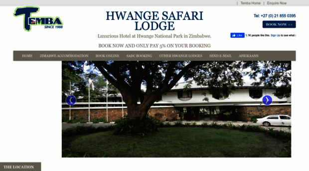 hwangesafarilodge.com