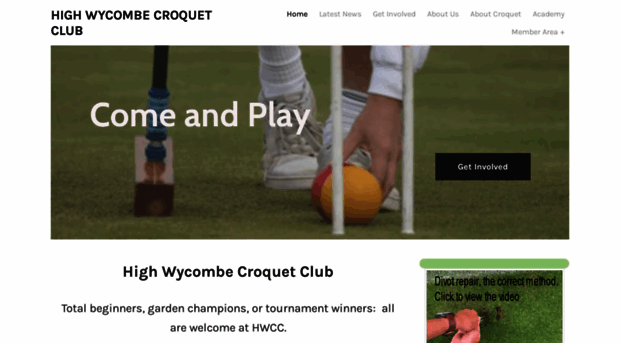 hwcroquetclub.com