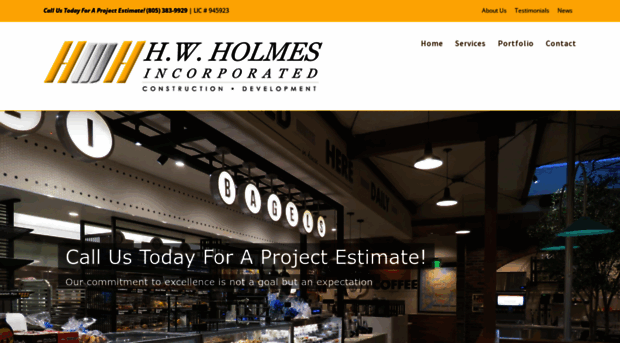 hwholmesinc.com