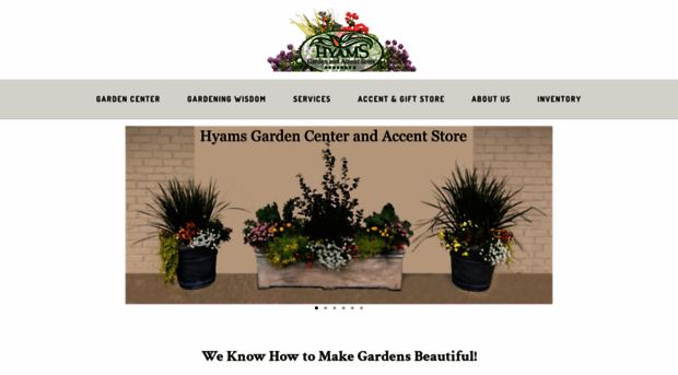 hyamsgardencenter.com