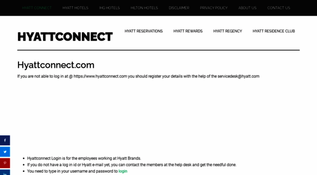 hyattconnect.net