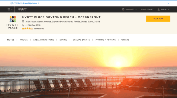 hyattplacedaytonabeachoceanfront.com