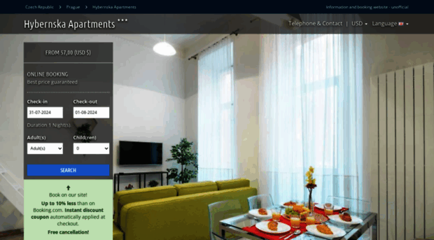 hybernskaapartments.praguehotels.site