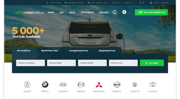hybridcars.lk