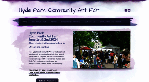 hydeparkcommunityartfair.org