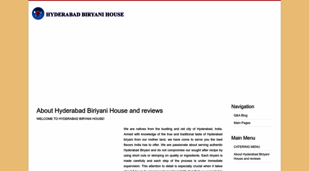 hyderabadbiryanihouseca.com