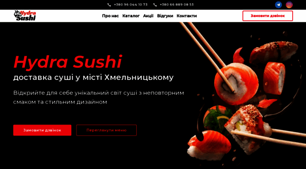 hydrasushi.com