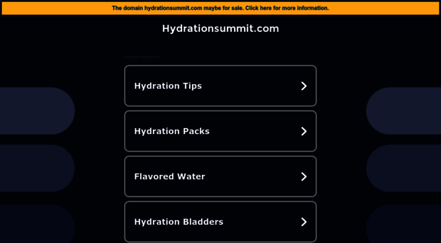 hydrationsummit.com