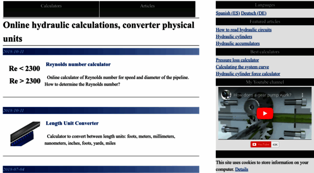 hydraulic-calculation.com