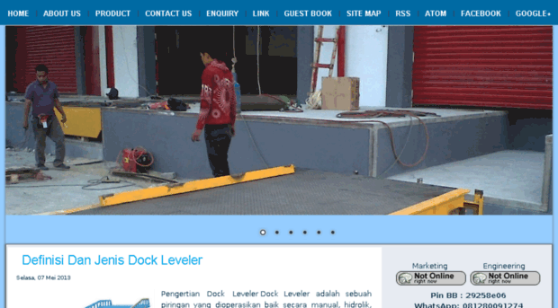 hydraulic-dock-leveler.com