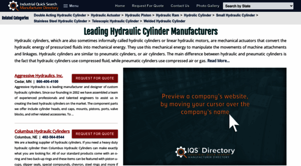 hydrauliccylindermanufacturers.net