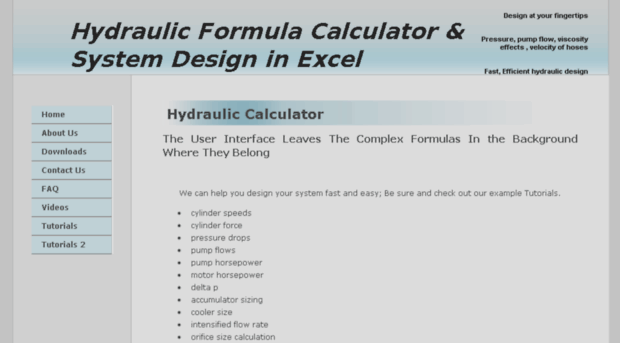 hydraulicssimplified.com