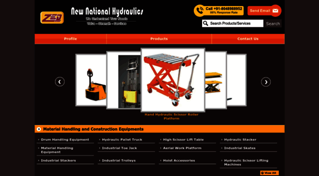 hydraulicstackerindia.com