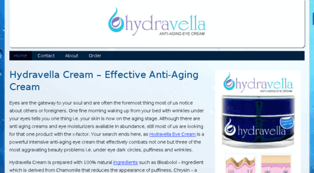 hydravellacream.net