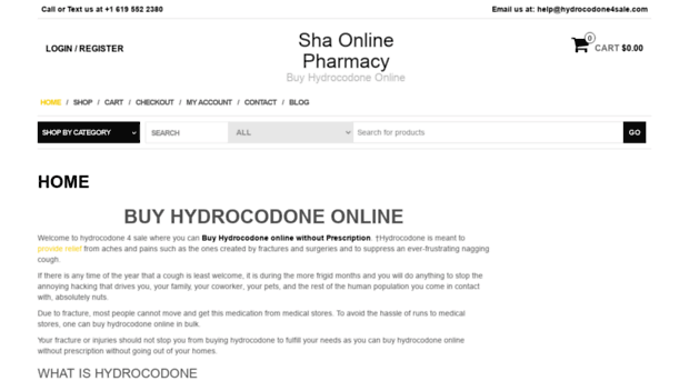 hydrocodone4sale.com