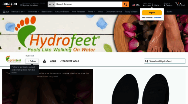 hydrofeet.com