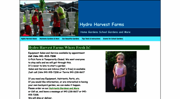 hydroharvestfarms.com
