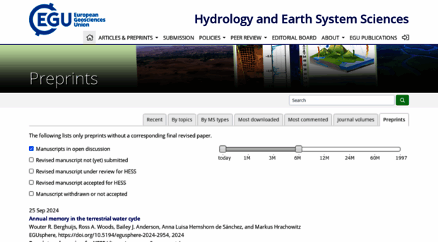 hydrol-earth-syst-sci-discuss.net